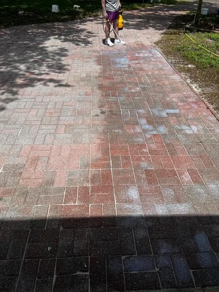 Paver Sealing in DeLeon Springs, FL