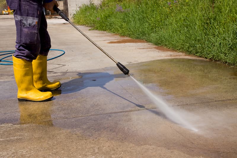 Driveway cleaning